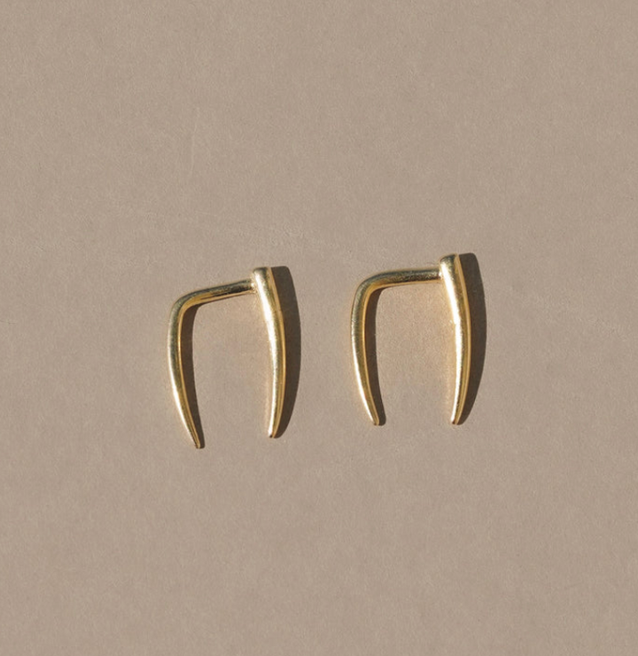Tigre Earrings Gold Vermeil