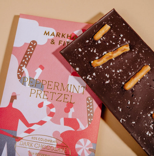 Peppermint Pretzel Chocolate Bar