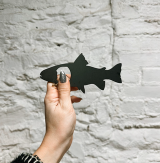 Steel Bottle Opener - Trout Fish