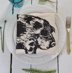 Pig Tea Towel