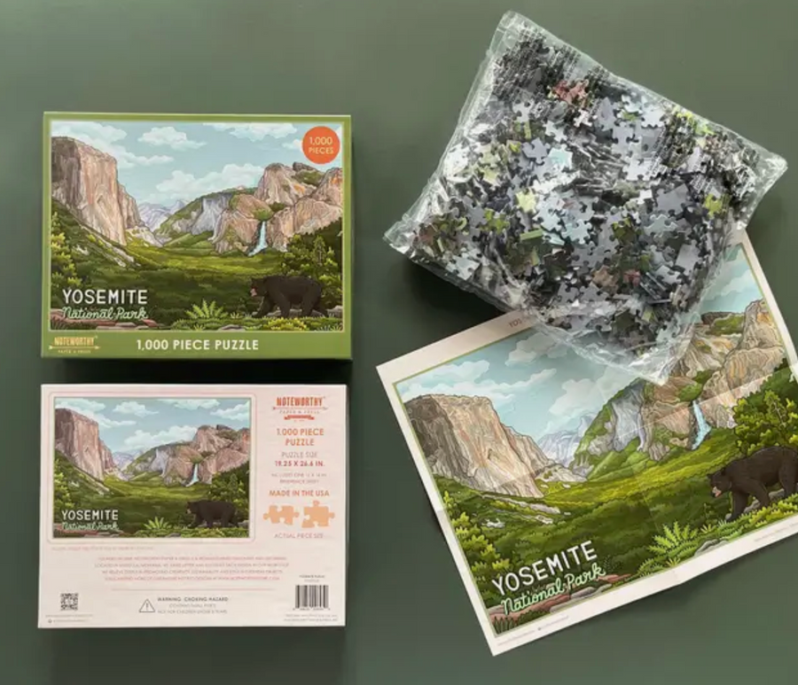 Yosemite National Park Puzzle - 1000 Piece – Common Deer