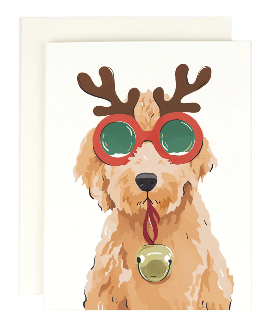 Reindeer Doodle Card - AH7