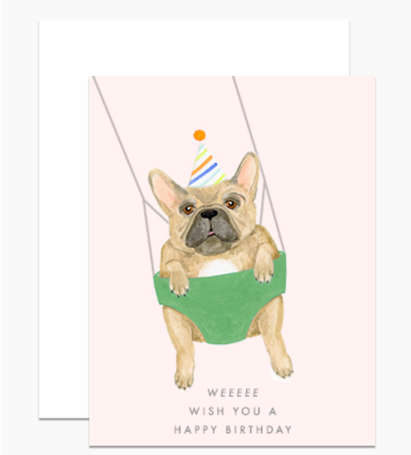 Frenchie Birthday Card - DH5