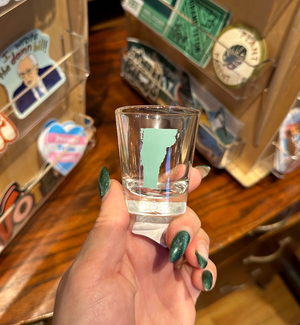 Vermont Shot Glass - Mint Green