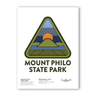 Vermont Parks Collection Print: Mount Philo State Park