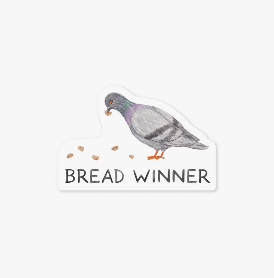 Bread Winner Pigeon Sticker