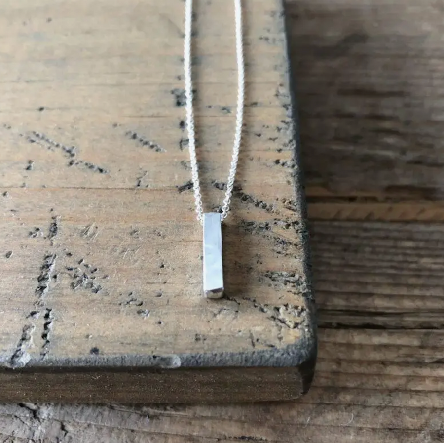 Pillar of Strength Necklace - Sterling Silver