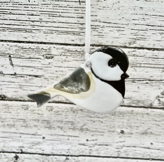 Chickadee Ceramic Ornament