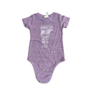MOUNTAINS OF VERMONT Baby Onesie - PURPLE