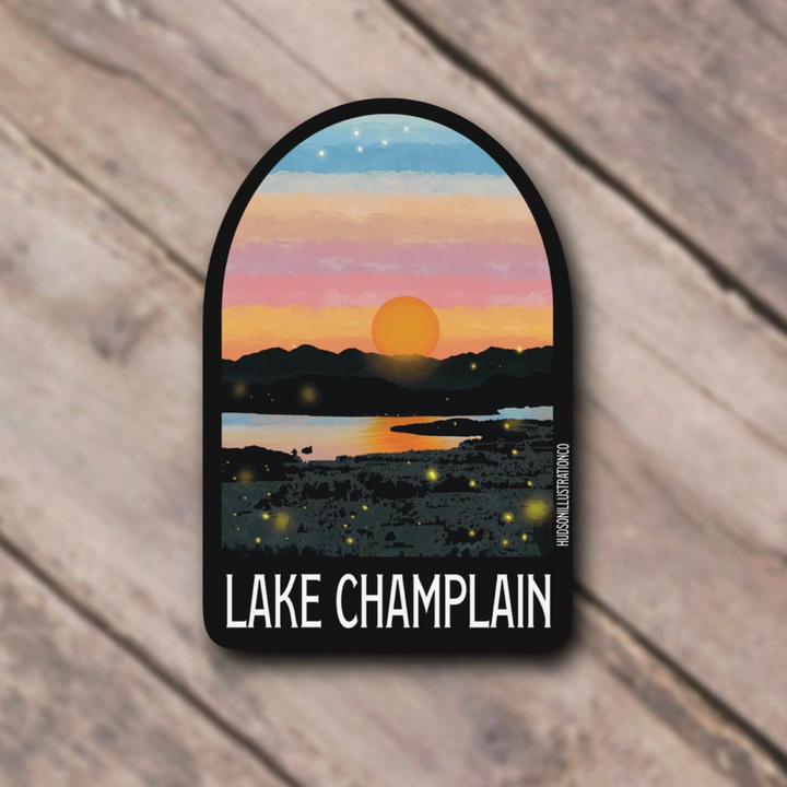 Lake Champlain Waterproof VInyl Sticker