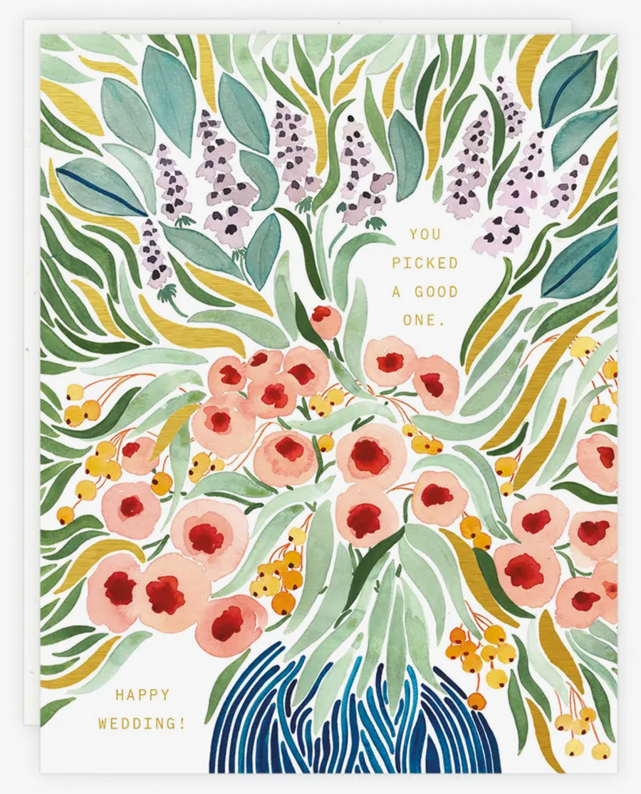 Picked A Good One Wedding Card - SS4