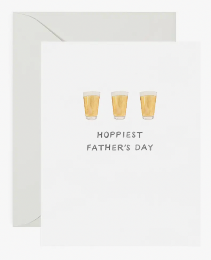 Hoppiest Dad Father's Day Card - AZ7