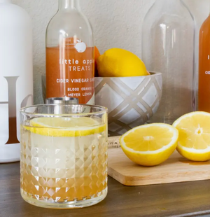 Blood Orange &amp; Meyer Lemon Cocktail Shrub
