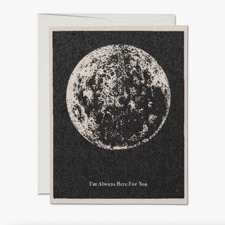 Here For You Moon Sympathy Card - RC3