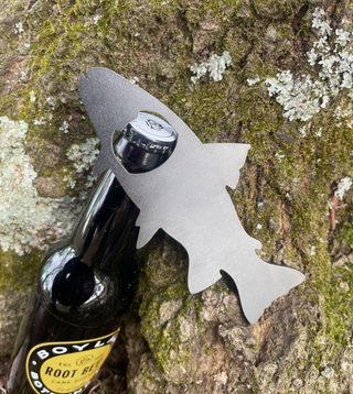 Steel Bottle Opener - Trout Fish
