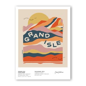 Vermont Parks Collection Print: Grand Isle State Park 12x16
