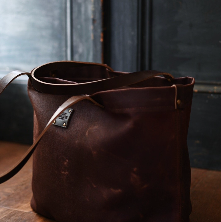 Red House Oversized Tote Bag - Chestnut
