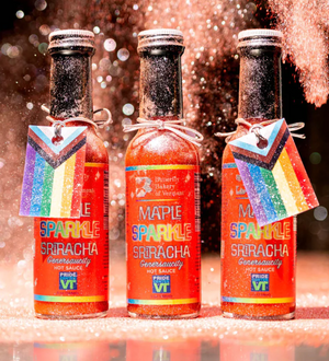 Maple Sparkle Pride Sriracha Hot Sauce