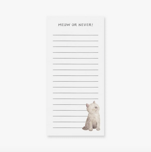 Meow or Never Notepad