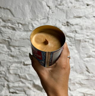 Large Maple Candle in Maple Tin - Wooden Wick 18oz