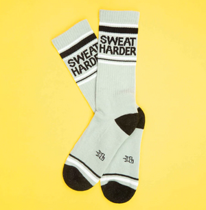 Sweat Harder Gym Socks