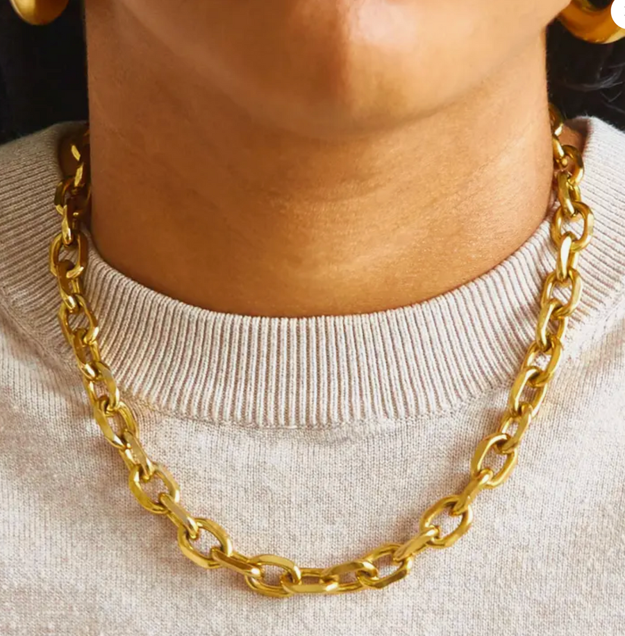 Chunky chain 2025 link necklace