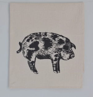 Pig Tea Towel