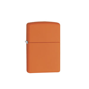 Zippo Lighter - Reg Orange Matte 231