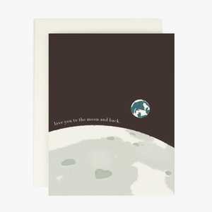 To The Moon And Back Card - AH1