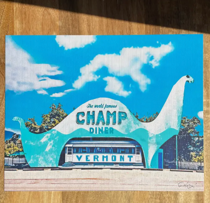 Champ Diner Print - 8x10