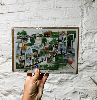 Greetings from Vermont Vermont-Made Puzzle - 345 Piece