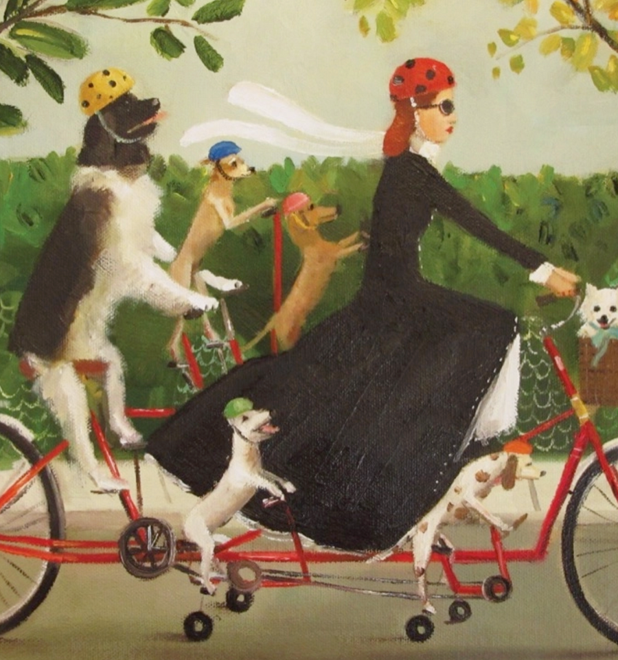 Miss Moon's Bike Puzzle - 1000 Piece