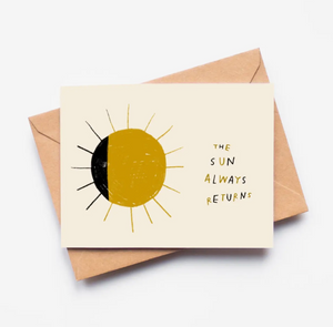 The Sun Always Returns Card - RB3