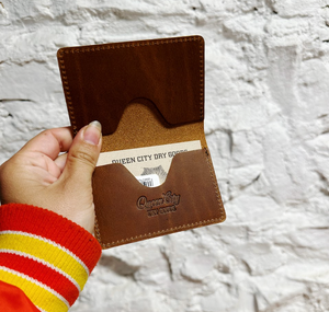 Leather Bi-fold Card Case