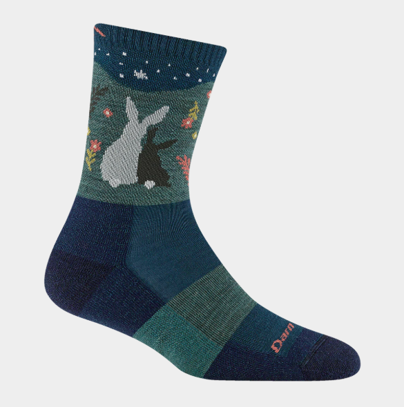 Darn Tough Women's Critter Club Sock - Eclipse