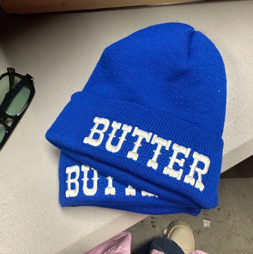 Blue Butter Beanie