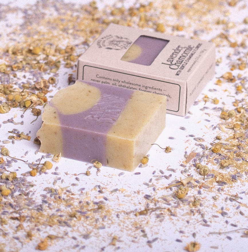 Barnes Made Soap Bar - Lavender Chamomile