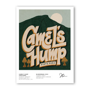 Vermont Parks Collection Print: Camel's Hump State Park, Blinderman 12x16