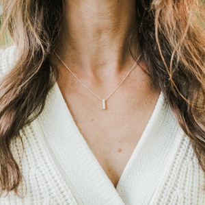 Strength 2025 bar necklace