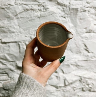 LAURA WHITE Pottery SMALL PLAIN PITCHER - Bare