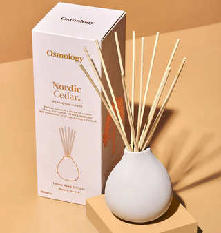 Nordic Cedar Ceramic Reed Diffuser - 7oz