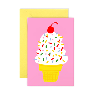 Ice Cream Cone Mini Note