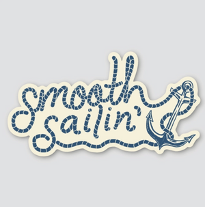 Smooth Sailing Sticker