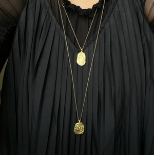 Allah Coin Necklace - Solid Brass