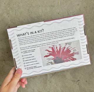 DIY Embroidery Kit 5" - Bee Balm