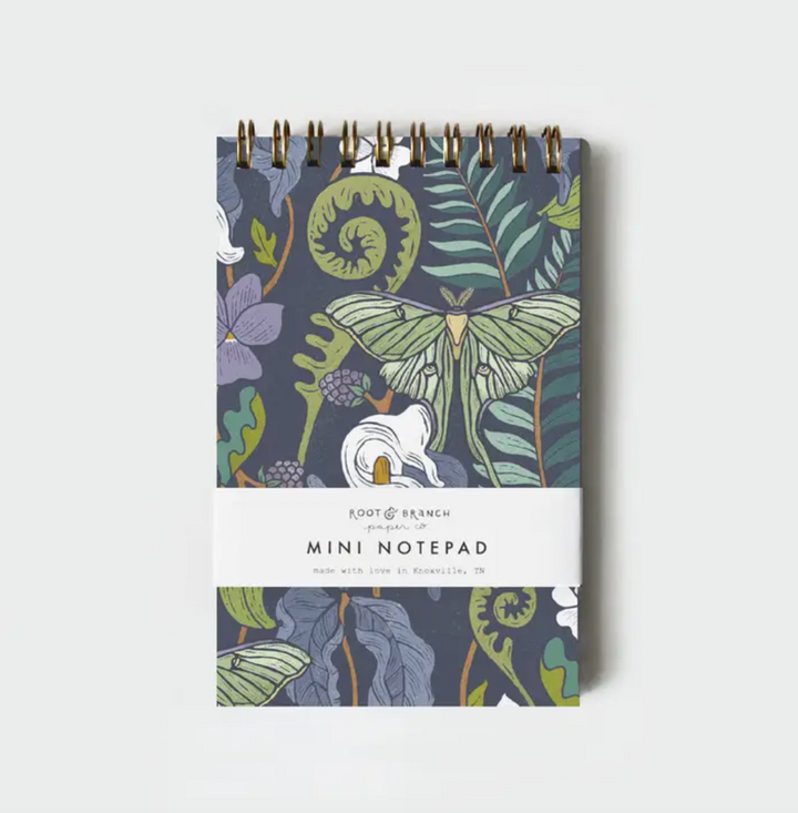 Woodland Bramble Mini Spiral Notepad