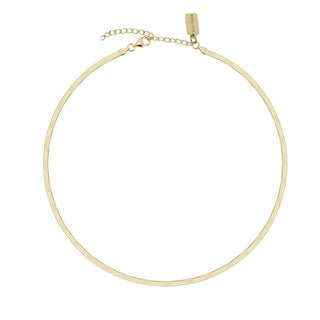 Lexie Herringbone Chain Necklace