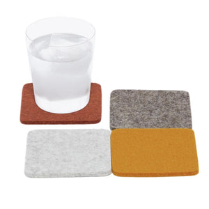 BIERFIZL SQUARE FELT COASTER 4 PACK - Desert Sun