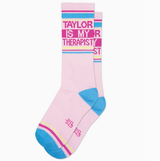 Taylor Is My Therapist Gym Sock