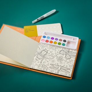 Watercolor Book and Paint Set A Day at the Beach